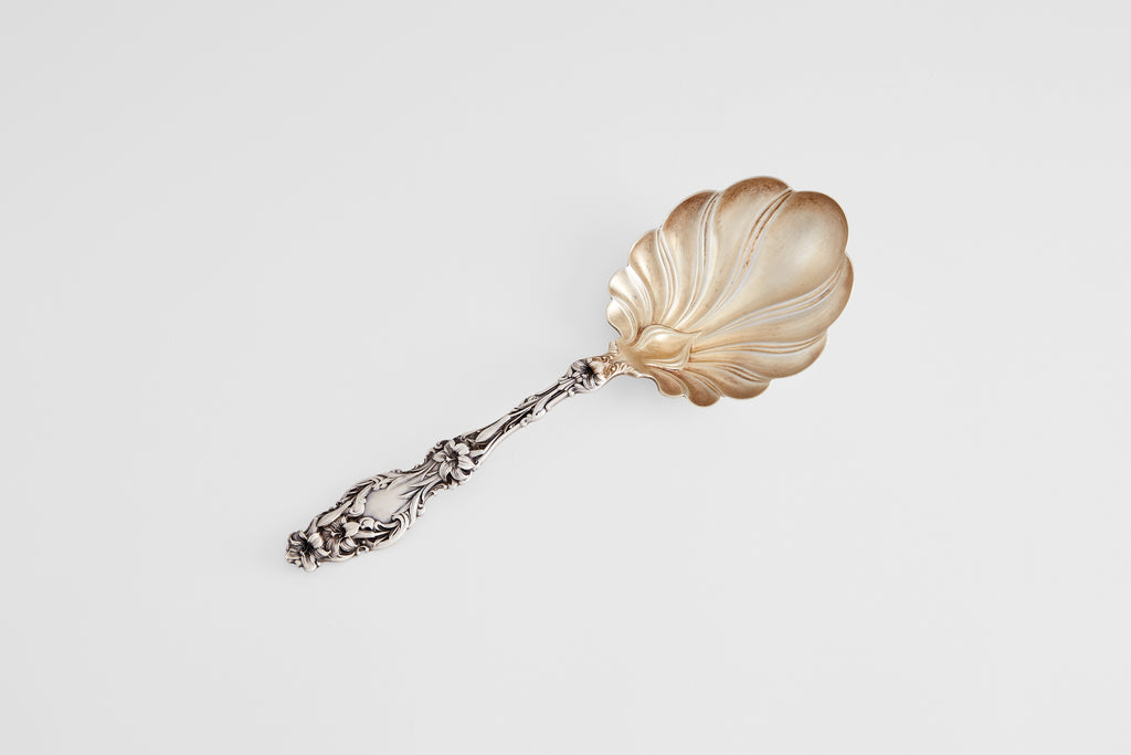 Lilly by Whiting Sterling Berry Spoon