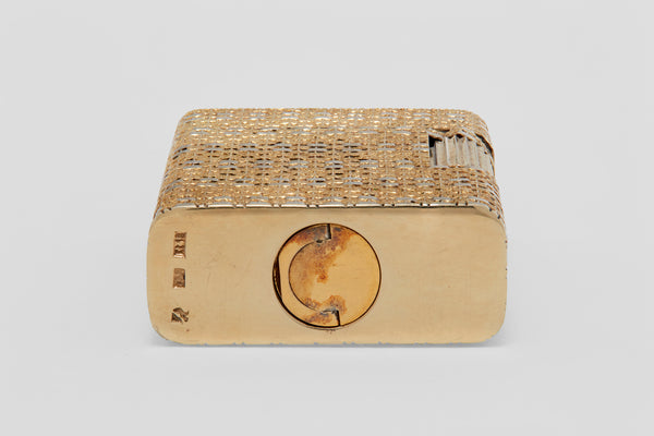 Vintage S.T. Dupont Gold Plated Table Lighter Foundwell Vintage S.T. Dupont Gold Plated Table Lighter Foundwell