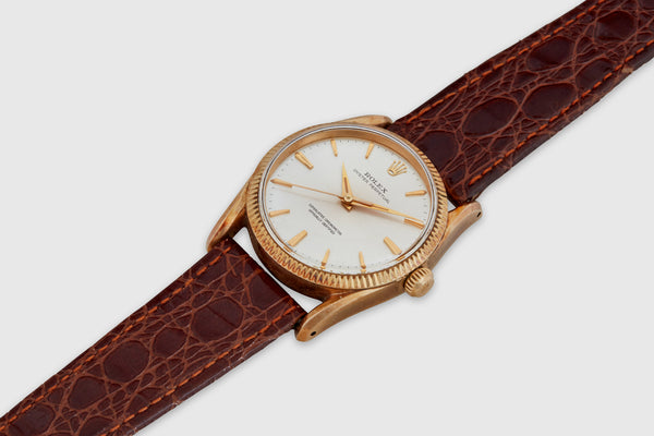 The World is our Oyster ハパックロイド 150周年記念 Rolex Oyster Perpetual 6085 Retailed by Brock and Co. Major Harold