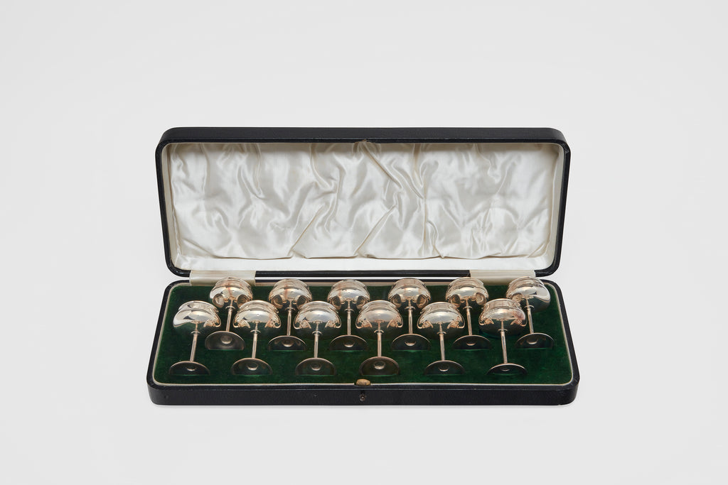 Set of Twelve Sterling Cocktail Glasses