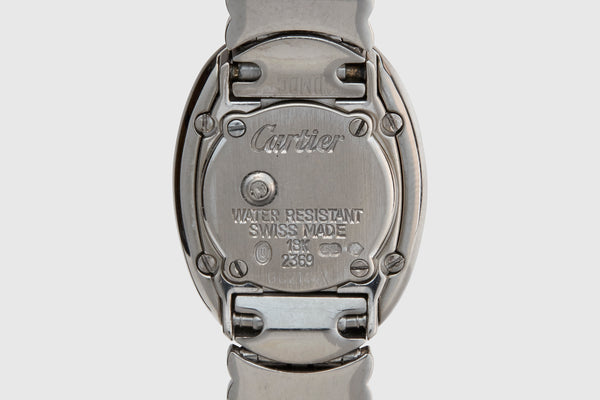 Cartier Mini Baignoire White Gold on Bracelet – Foundwell