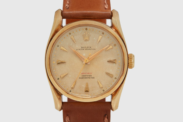 Rolex Oyster Perpetual Bombé Lugs 1952 – Foundwell