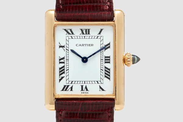 Cartier thin watch hotsell