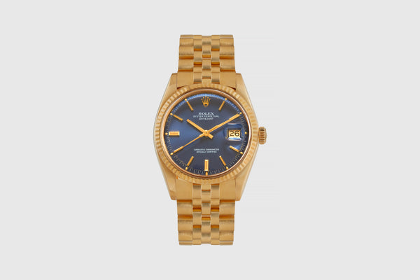 ROLEX Oyster Perpetual Datejust 本体 18 Carat Rolex Oyster Perpetual Datejust 1974 – Foundwell