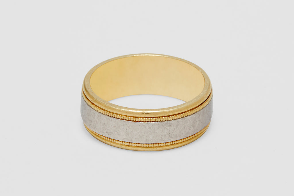 18 Carat & Platinum Gold Band