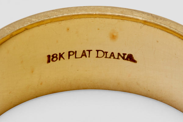 18 Carat Platinum Gold Band – Foundwell