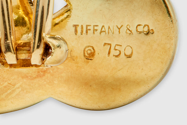 Tiffany & Co. 18 Carat Onyx Knot Angela Cummings Earrings – Foundwell
