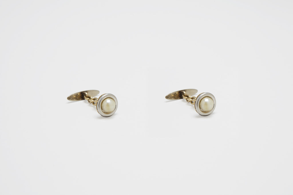 Edwardian Pearl Cufflinks