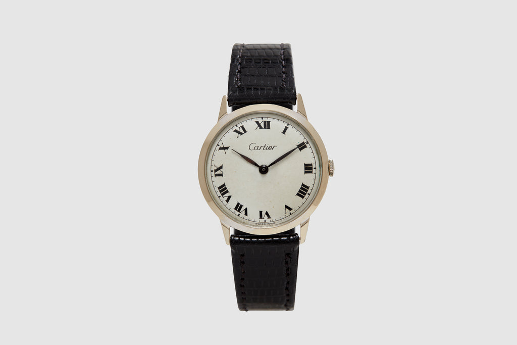 Cartier Dress White Gold Watch