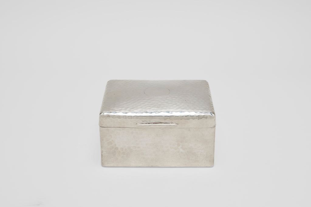 Sterling Silver Hand Hammered Box