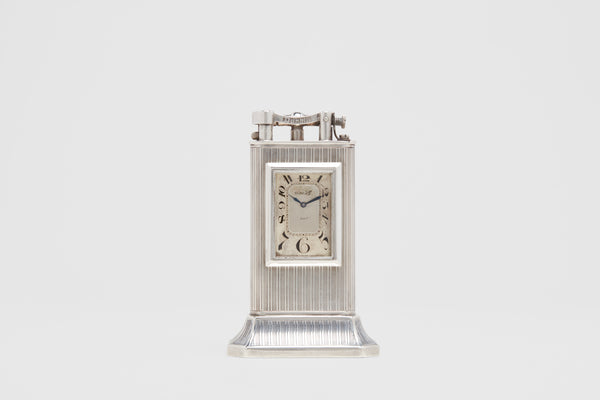 Dunhill Lighter Sterling 'Club' Clock on Base – Foundwell