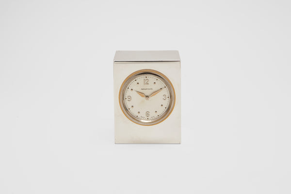 Tiffany & Co. Sterling Silver Desk Clock – Foundwell