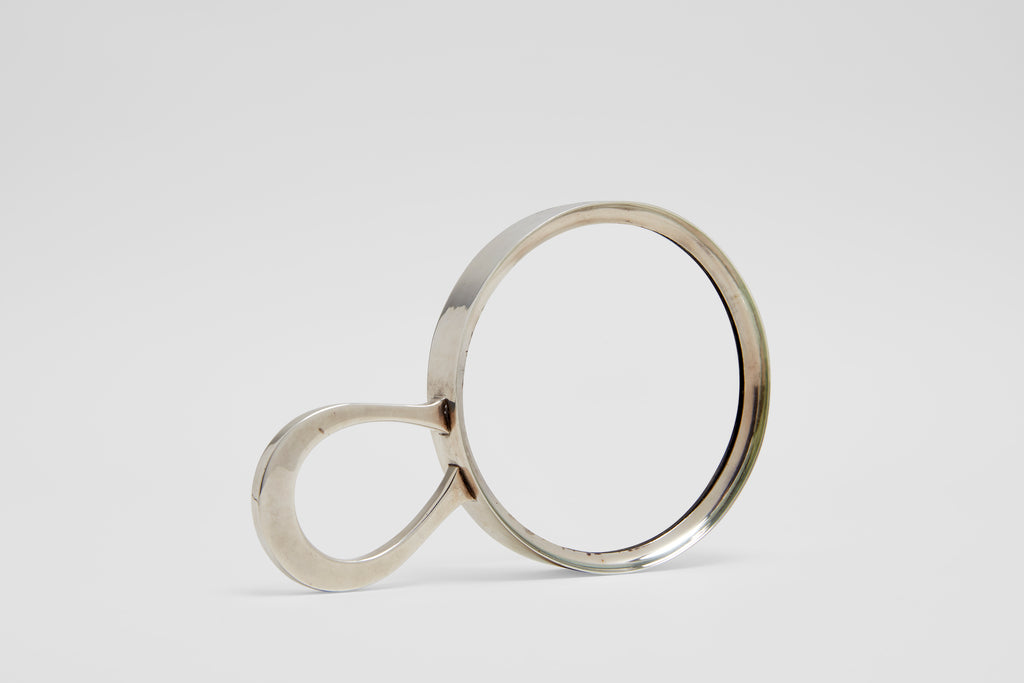 Sterling Silver Round Desk Magnifying Glass