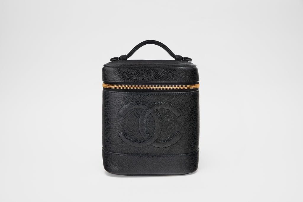 Chanel Vintage Tall Cosmetic Case