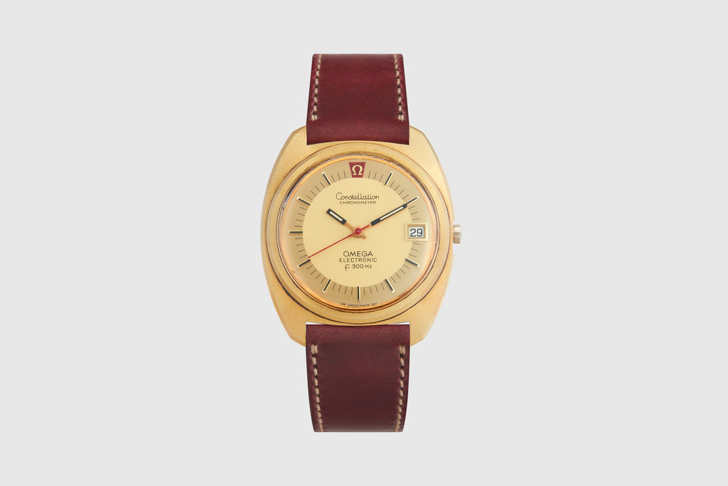 18 Carat Gold Omega Constellation F300