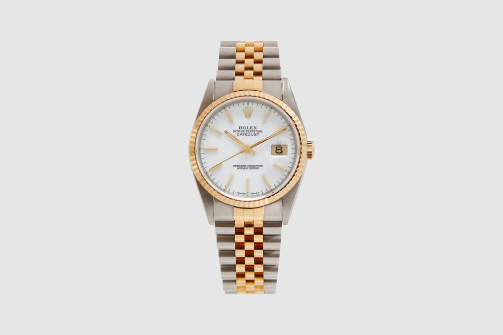 Rolex Oyster Perpetual Datejust 'Porcelain' Dial 1991