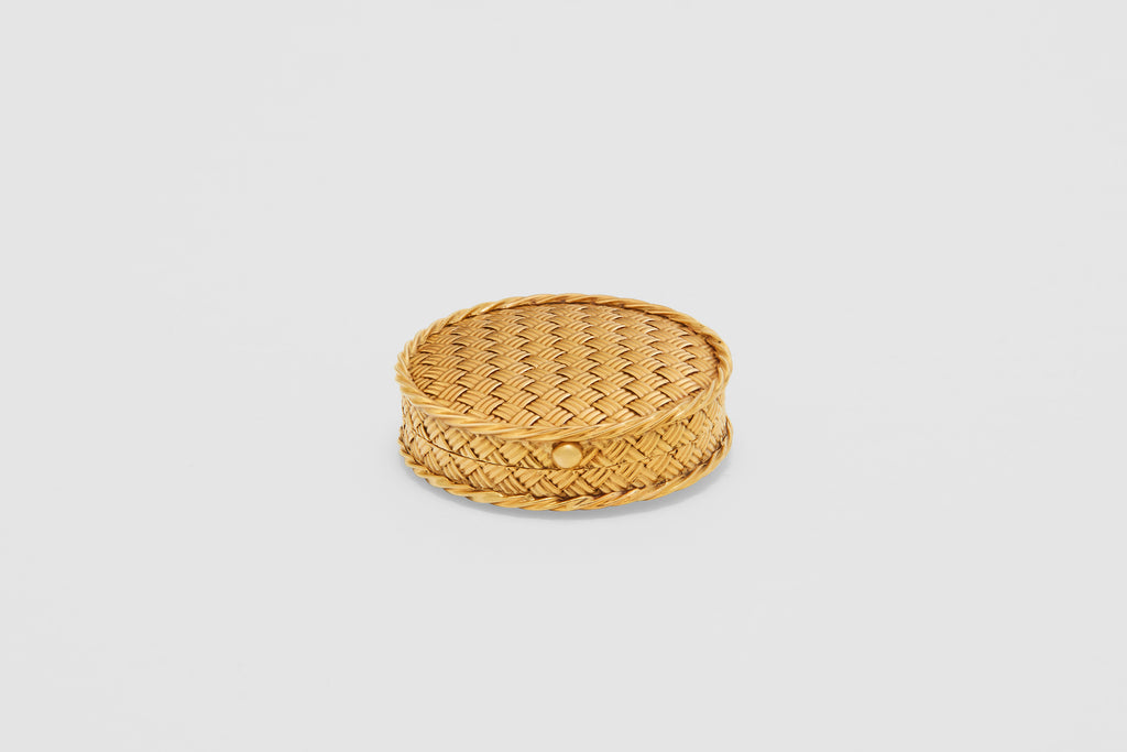 Chaumet Gold Pill Box