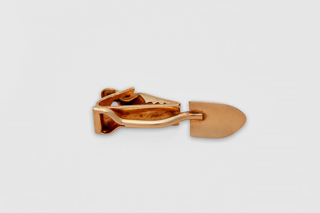 14 Carat Shovel Tie Bar