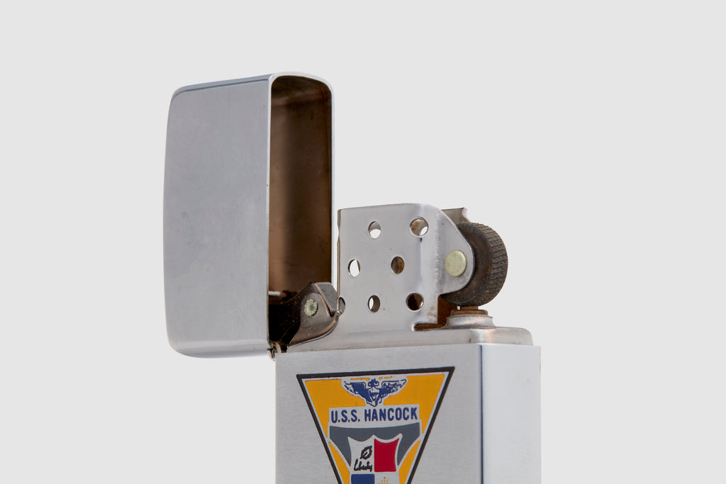 U.S.S Hancock Zippo Lighter – Foundwell