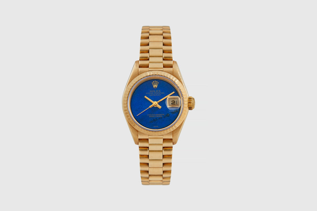 Ladies Rolex President Lapis Dial 1987