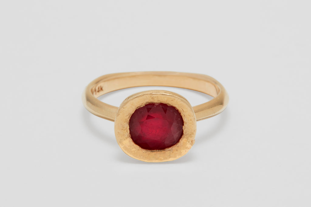 14K Ruby Ring