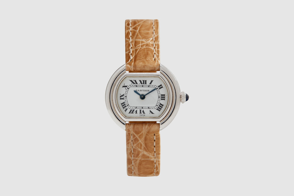 Cartier Ellipse White Gold Watch