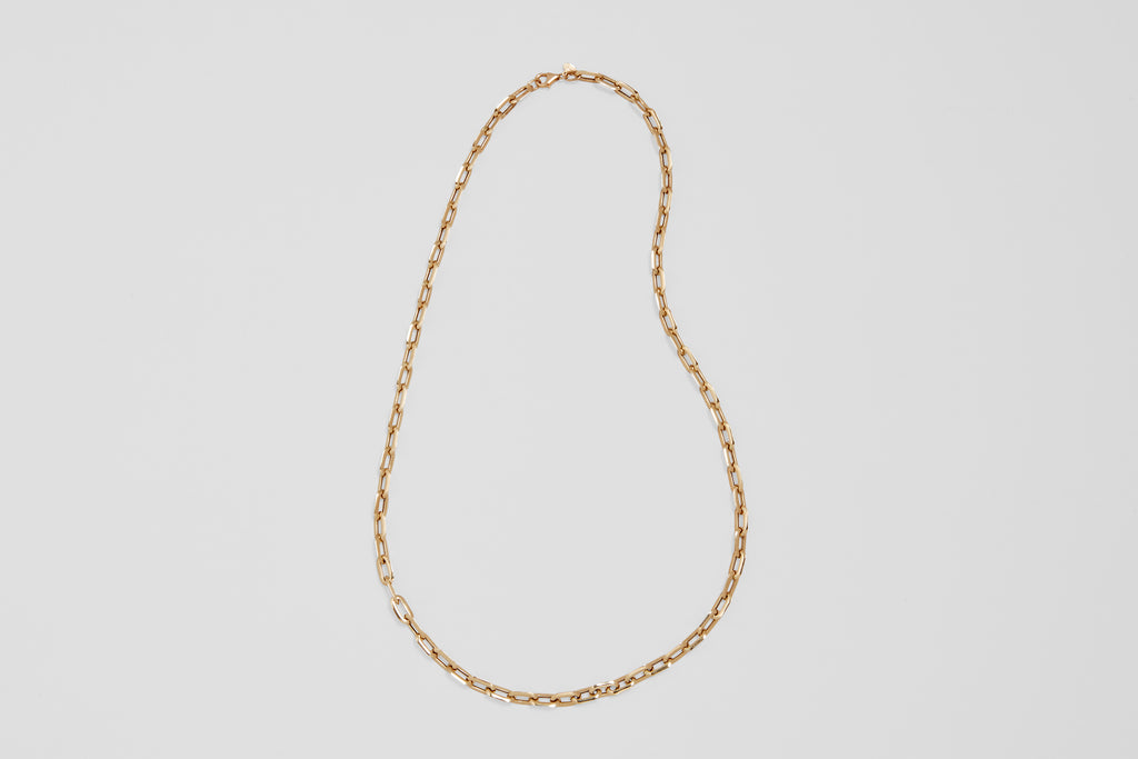 Yellow Gold Open Link Chain