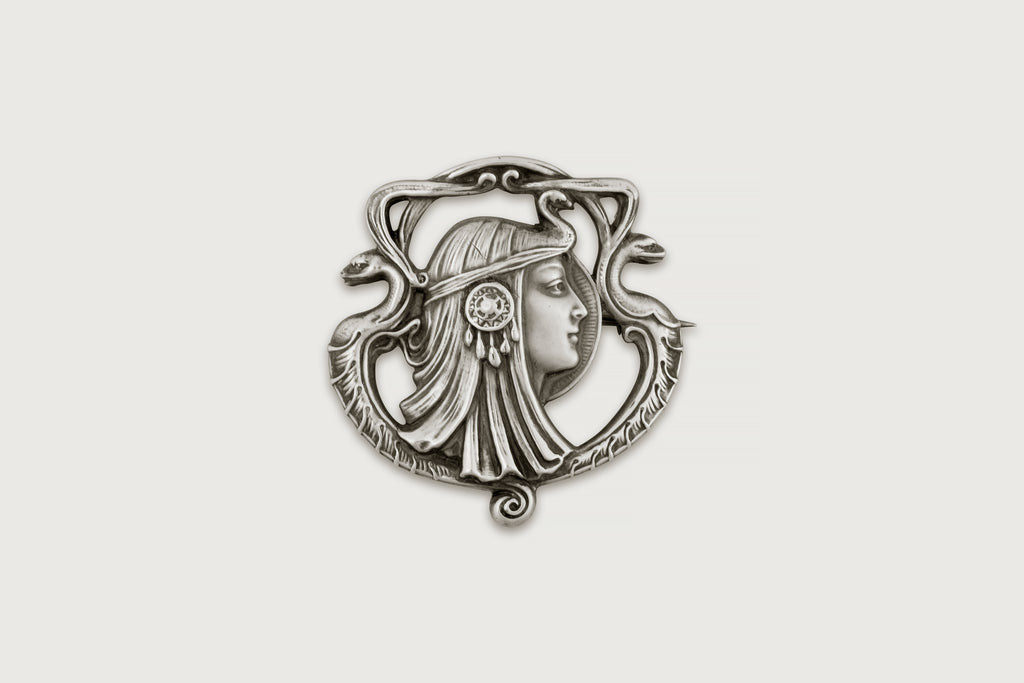 WM Link Egyptian Revival Brooch