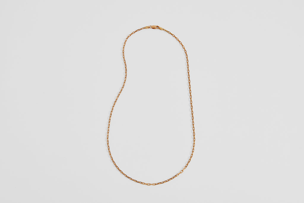 Yellow Gold Anchor Link Chain