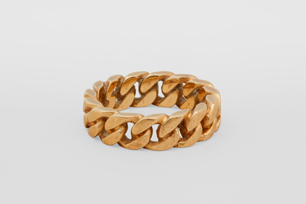 14 Carat Chain Link Band