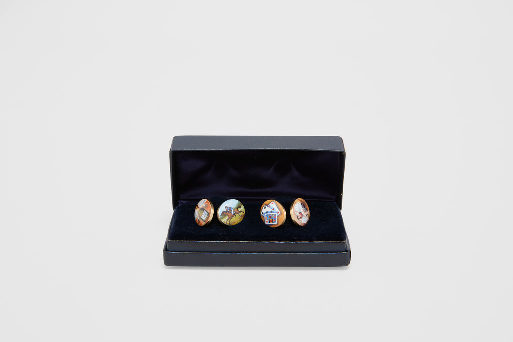 Tiffany & Co. Four Vices Cufflinks