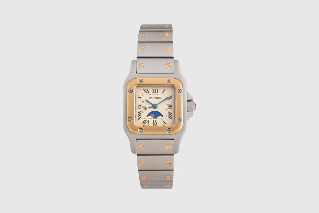 Cartier Santos Galbée Moonphase