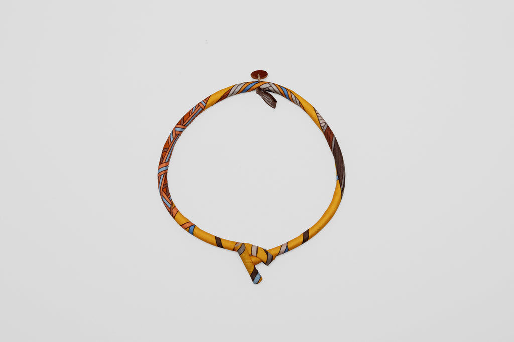Hermès Brides en Soie Necklace