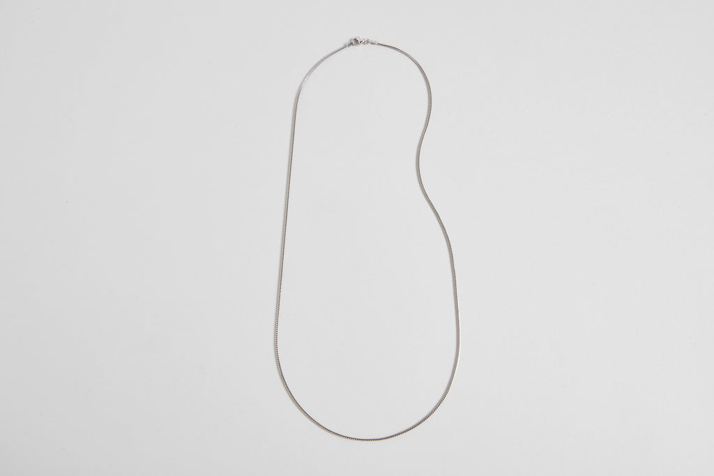 White Gold Snake Chain