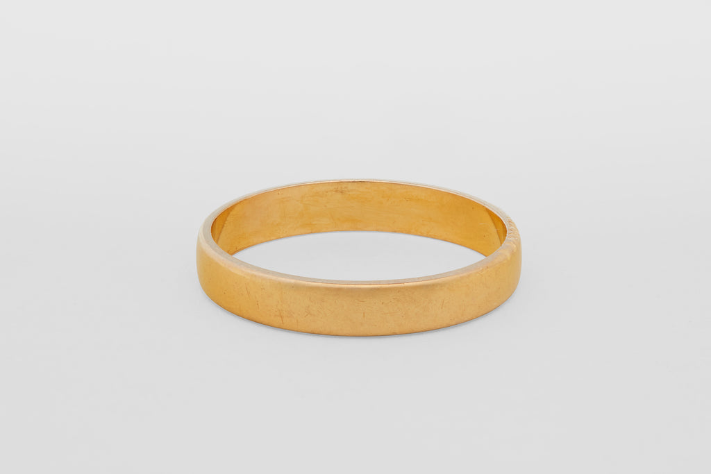 22 Carat English Classic Gold Band 1901