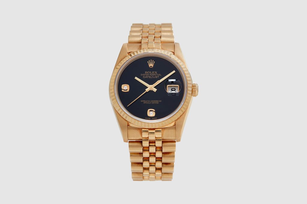 Rolex Oyster Perpetual Datejust 'Onyx' Dial 1991