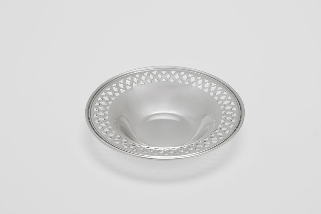 Lattice Sterling Bowl by Shreve