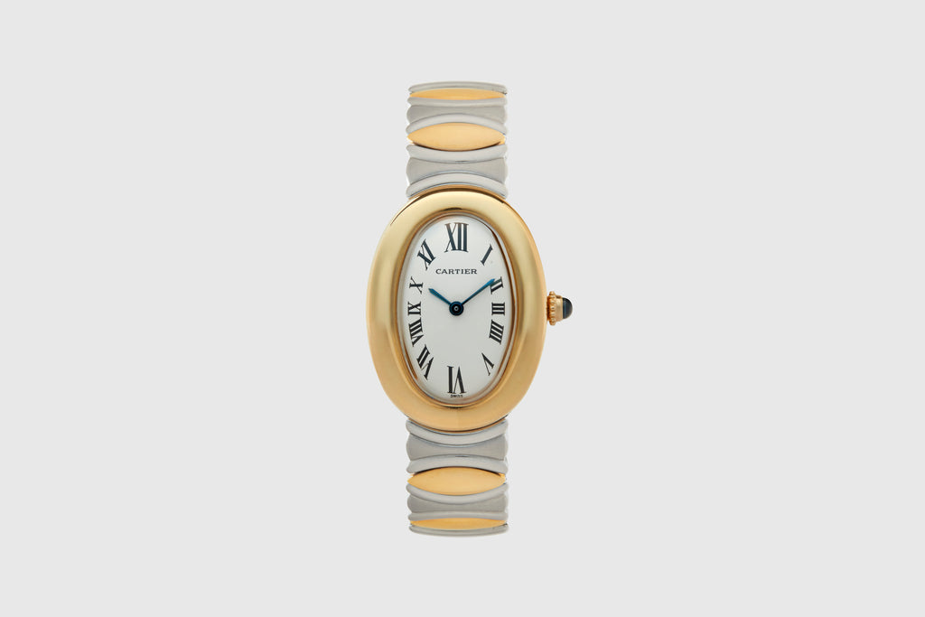 Cartier Baignoire Two Tone on Bracelet