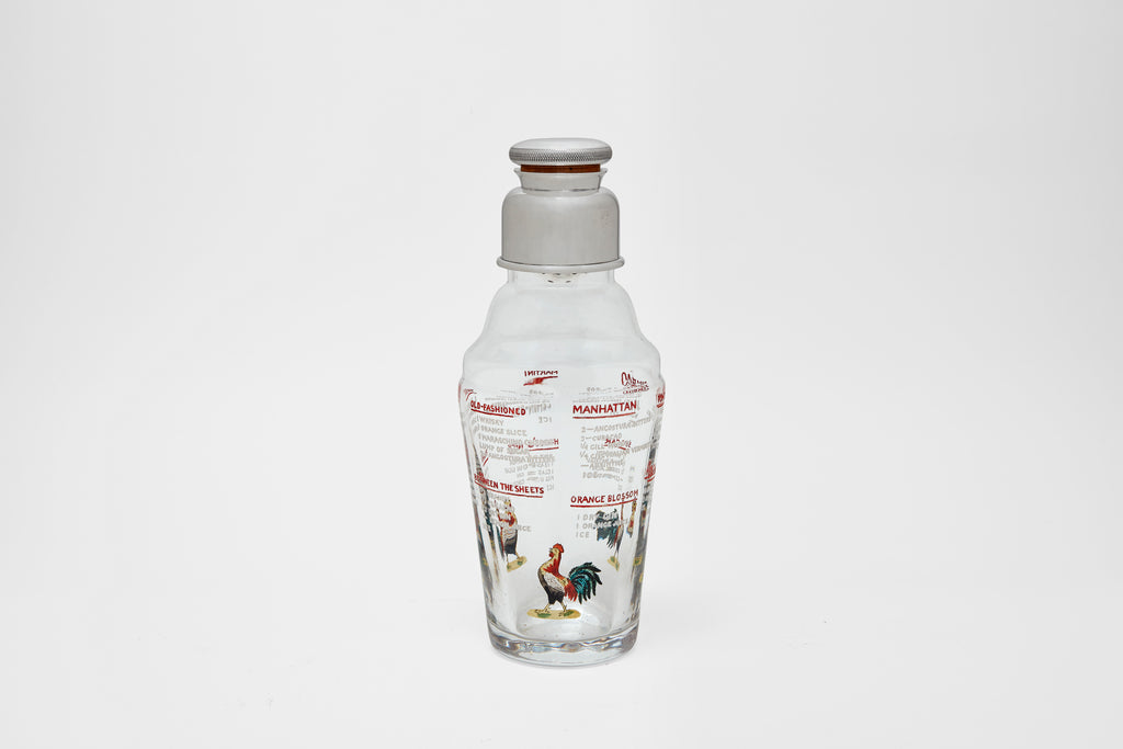Painted Recipe Cocktail Shaker