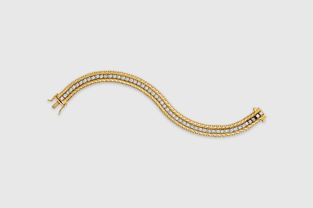Gem Platinum 18 Carat Diamond Bracelet