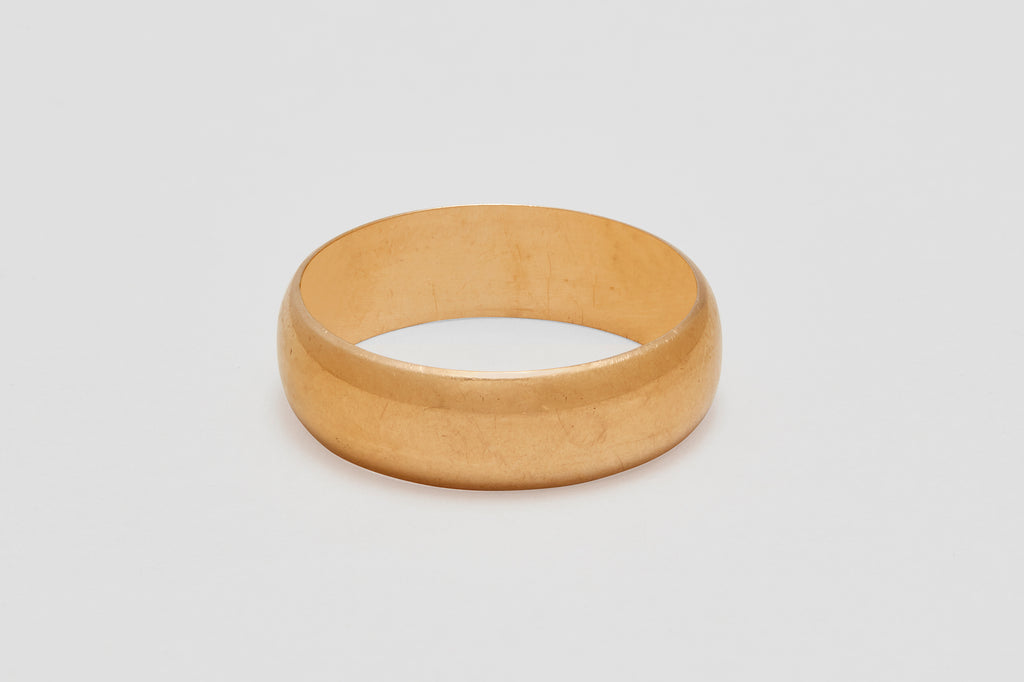 18 Carat Swedish Classic Wide Gold Band