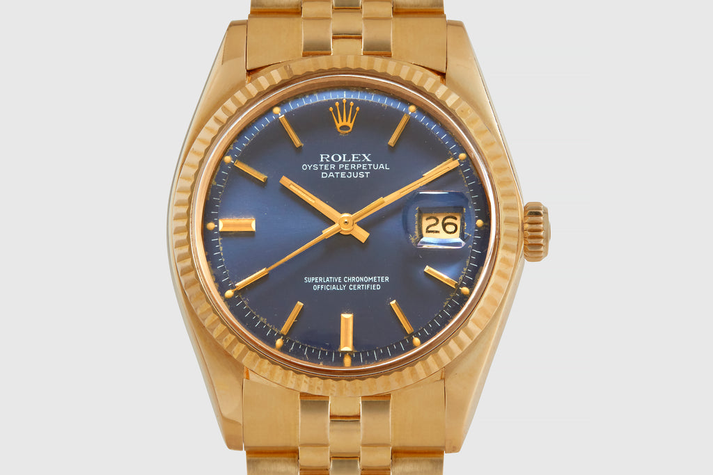 18 Carat Rolex Oyster Perpetual Datejust 1974 – Foundwell