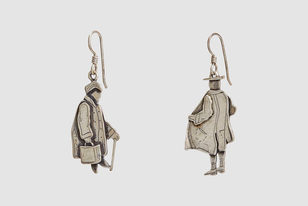 Silver "Flasher" Earrings