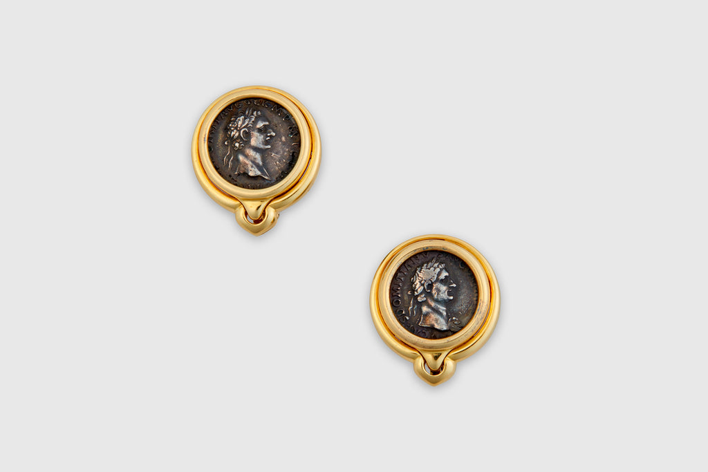 18 Carat Bulgari Monete Earrings