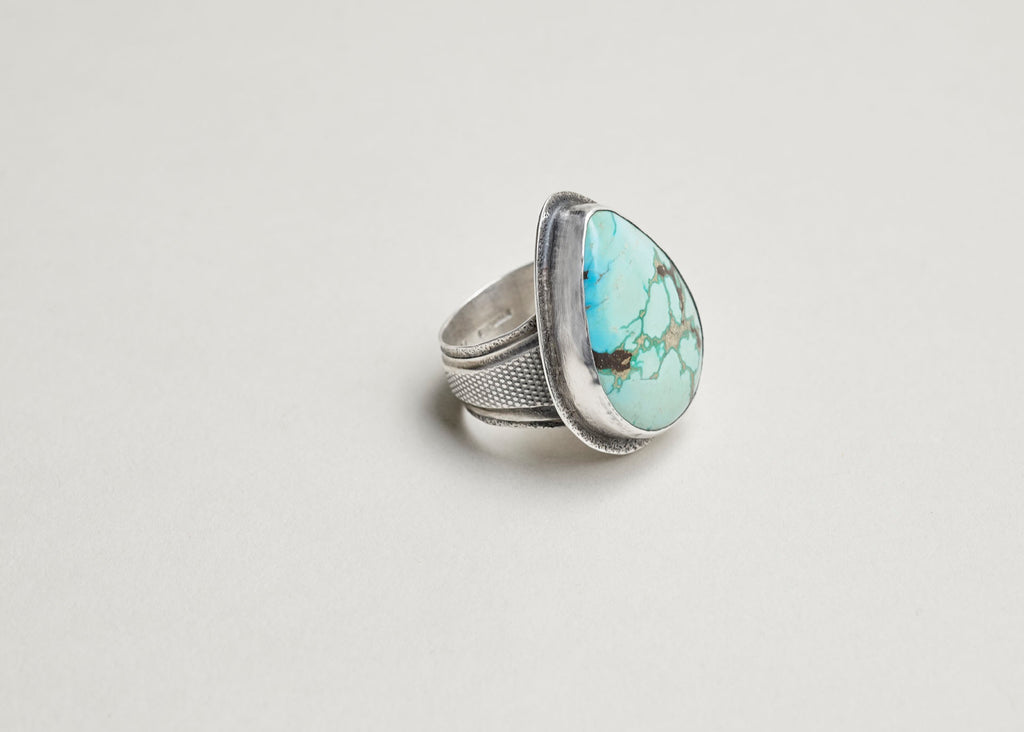 Teardrop Turquoise Ring