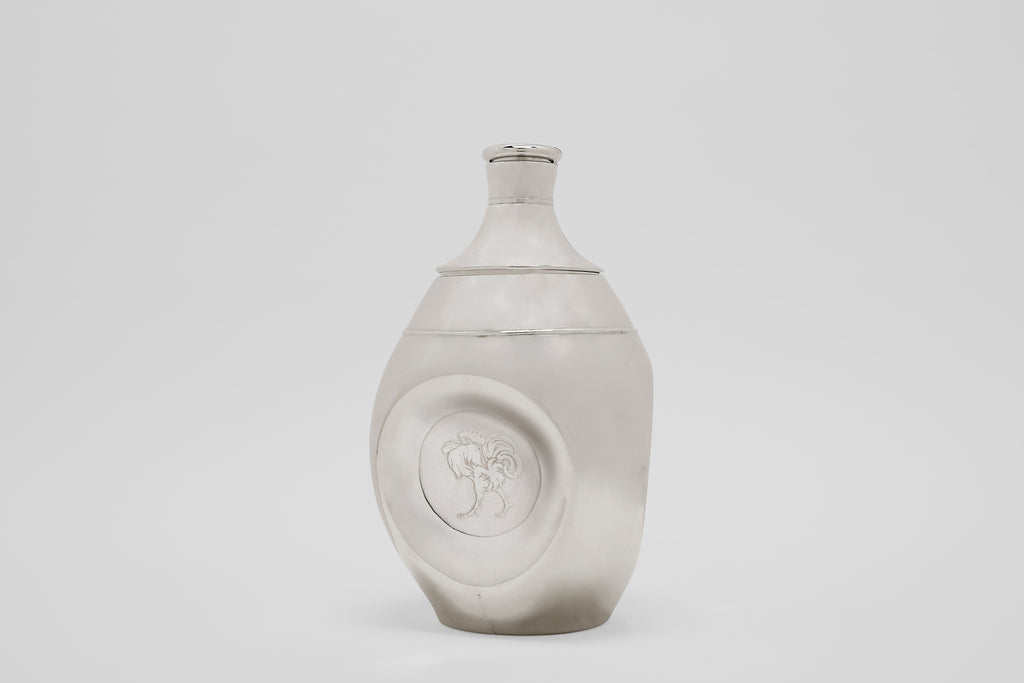 Pinched Three Sided Cockerel Cocktail Shaker