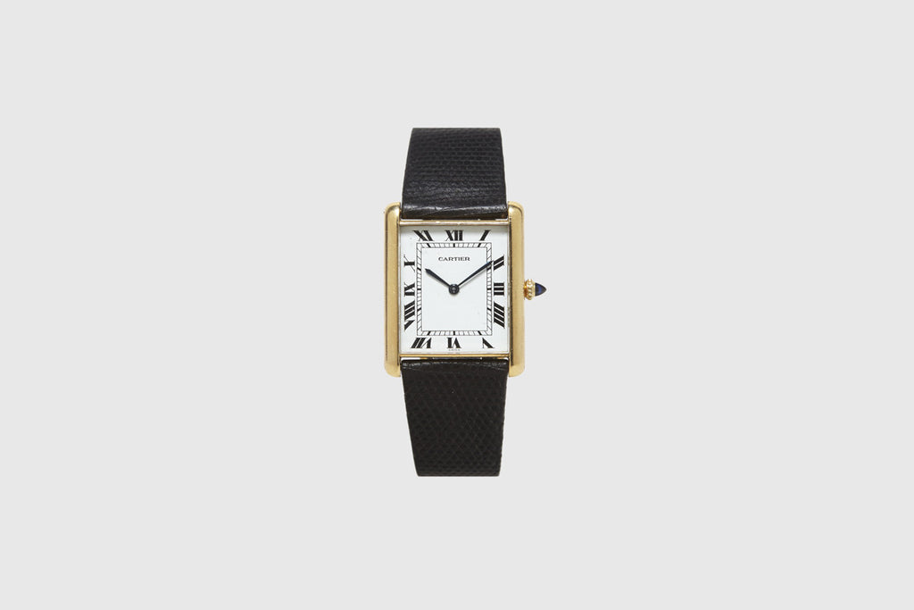 Oversize Cartier Tank Automatic with Papers