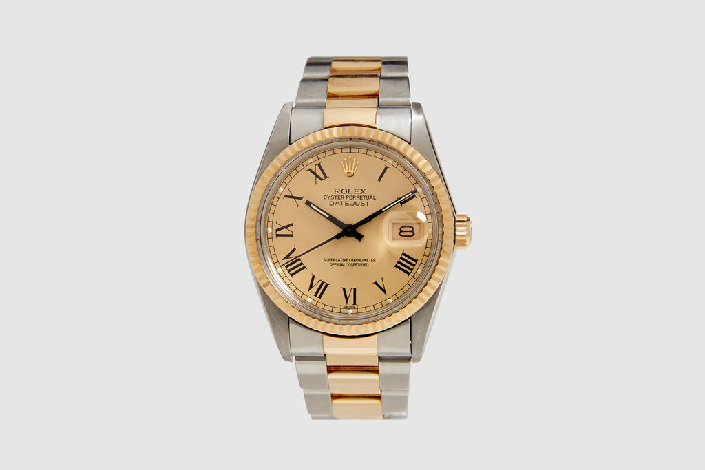 Rolex Two-Tone Oyster Perpetual Datejust with Papers 1985