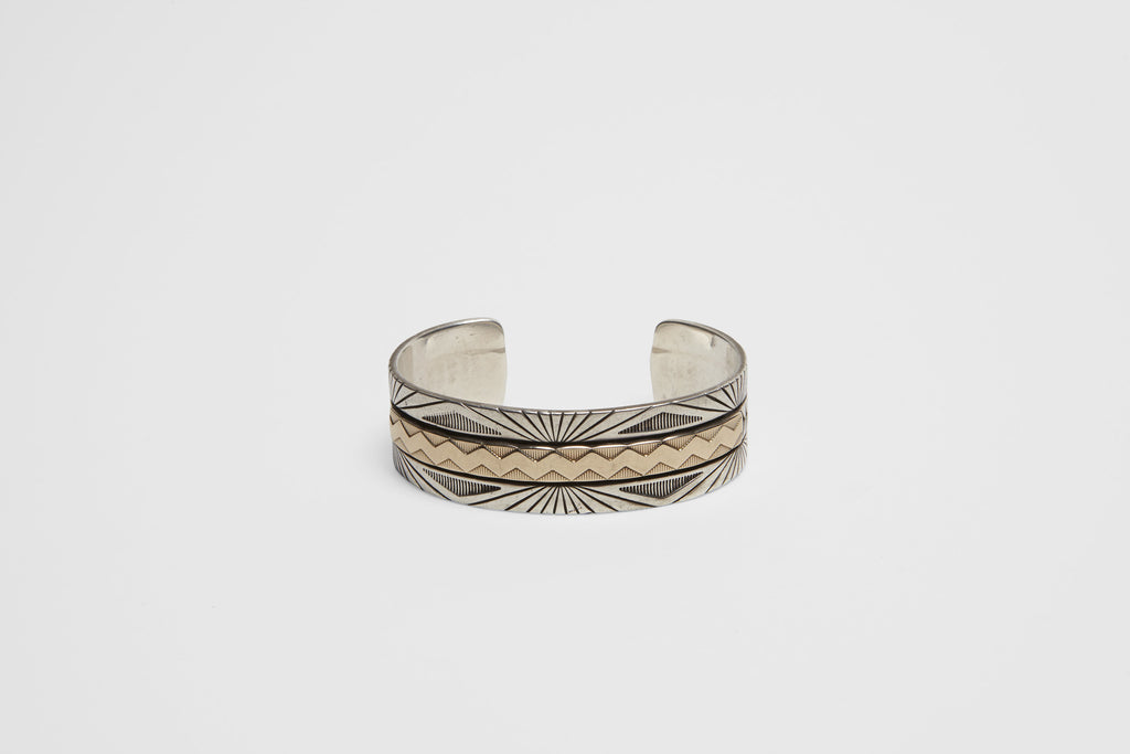 Sterling & Gold Cuff