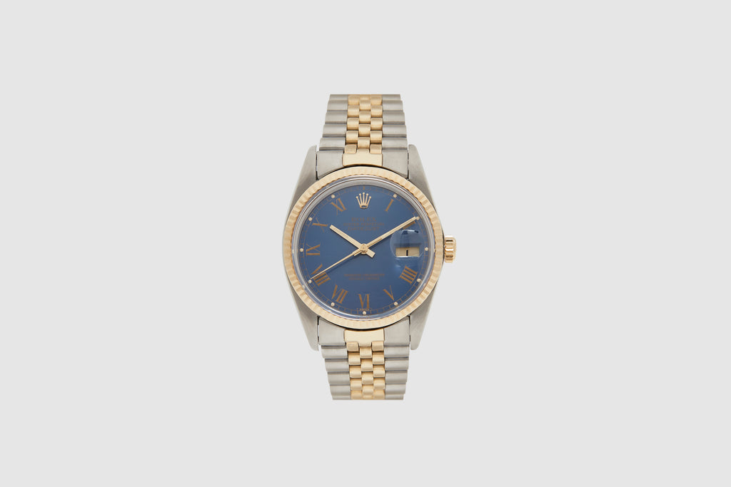 Rolex Two-Tone Oyster Perpetual Datejust with Service Papers 1981